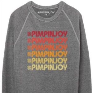 Pimpinjoy retro repeat unisex pullover